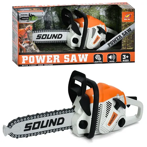 Бензопила 192H 36см, подвижная лента, звук, на батарейке, в коробке (6903317533459) - фото 1