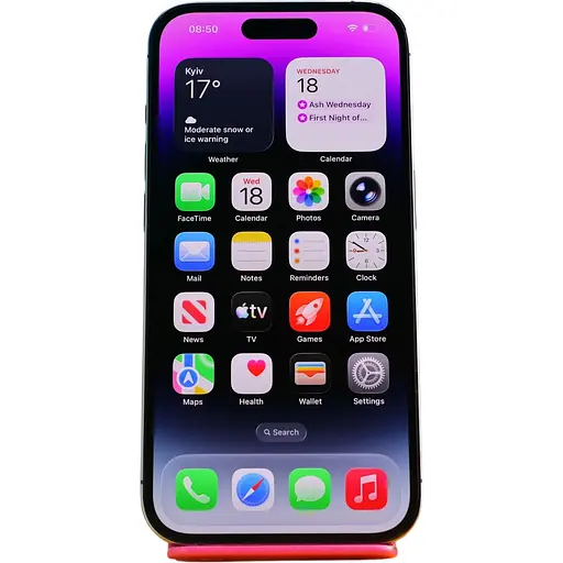 Смартфон Apple iPhone 14 Pro 128GB Deep Purple (MQ0G3) Б/В [158548] - фото 1