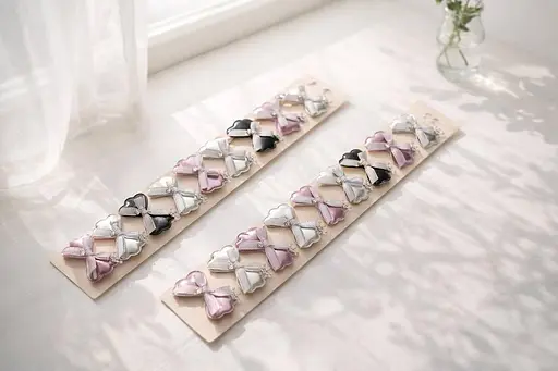 Набір декоративних кліпсів 10 шт. - фото 1