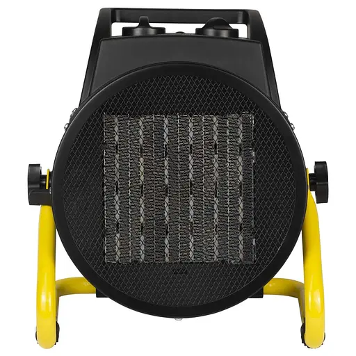 Електрична теплова гармата Sigma 3.0 кВт, площа обігріву 60 кв.м., підлоговий, чорний (5359471) - фото 3