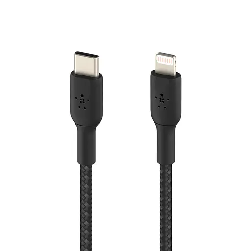 Belkin USB-С - Lightning, BRAIDED[2m, black] - фото 3