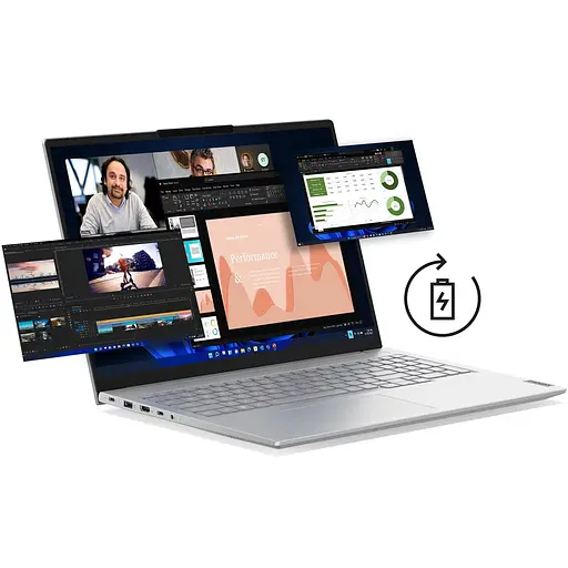 Ноутбук Lenovo ThinkBook 16 G8 IAL Ultra 7 255H la 51GHz, IPS, 16GB DDR5, 512GB, Arc, Без ОС - фото 18