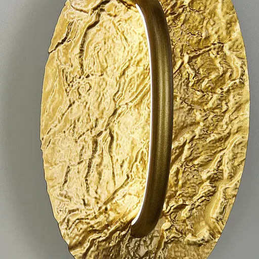 Бра у формі фактурного овалу 26х16 см Арт. WCO13-220 Line F - фото 3