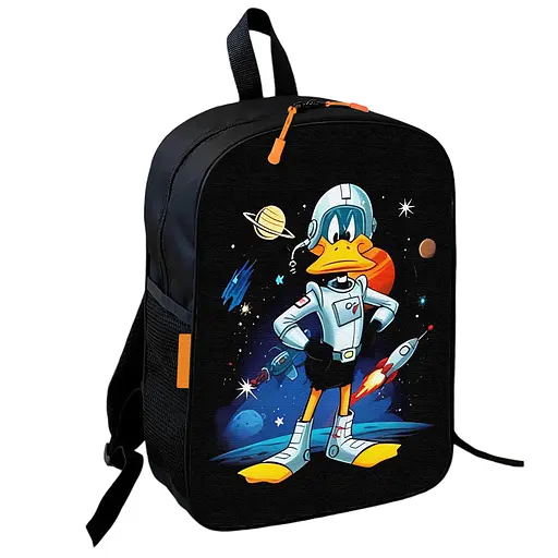 Рюкзак школьный детский Даффи Дак 36х27 см подростковый для мальчика, девочки (4010)
