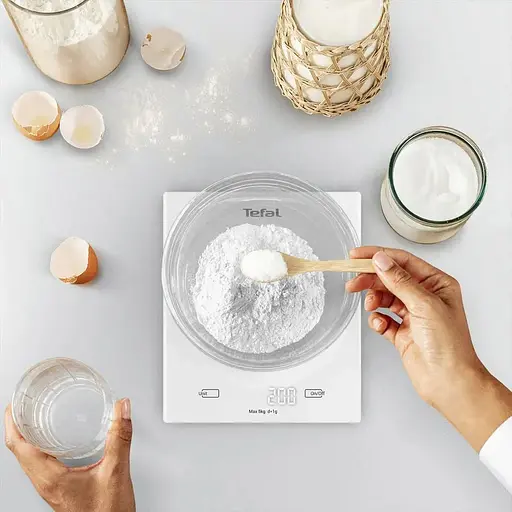 Ваги кухонні Tefal Essential білий 5 кг (BC5504V0) - фото 14