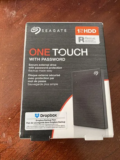 Внешний жесткий диск Seagate с паролем 2.5" USB 1.0TB One Touch with Password (STKY1000400) - фото 4