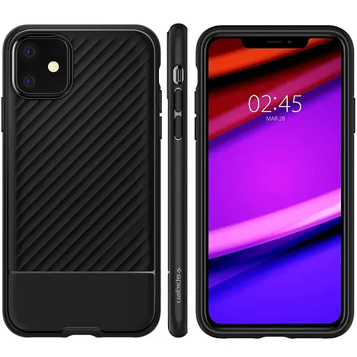 Протиударний чохол Spigen Core Armor для Iphone 11 Black 076CS27072 - фото 12