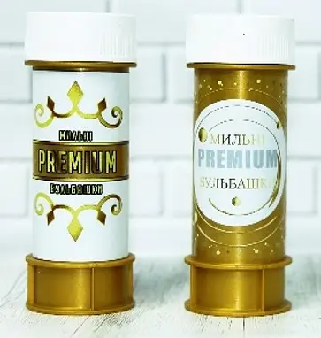 Мильні пузирі Premium Dreams, 1-02, 60 мл, 12 шт. в упаковці