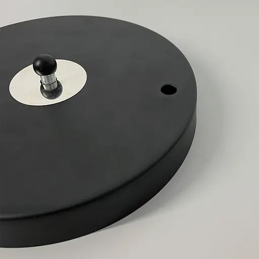 Двойная круглая потолочная основа в черном цвете | Line F | Арт. BASE 2 BK - фото 5