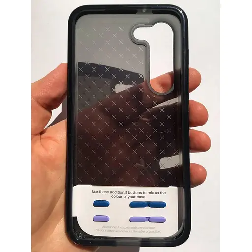 Оригинальный противоударный силиконовый чехол Tech21 Evo Check для Samsung Galaxy S23 Plus Black T21-10093 - фото 7