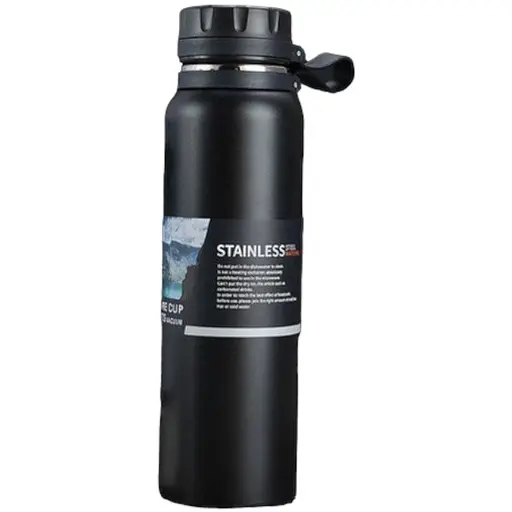 Термос OldBro Stainless Steel Insulation Outdoor чорний 800 мл