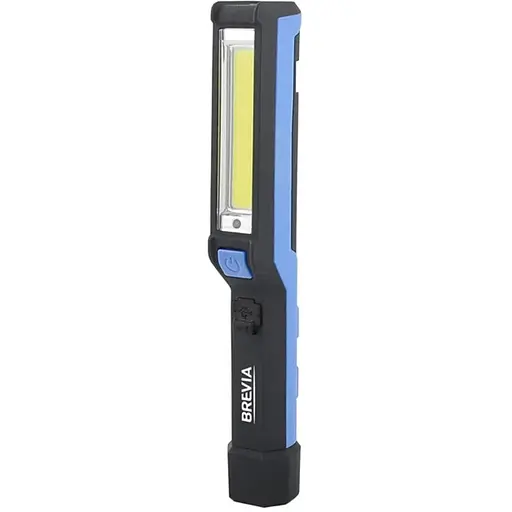 Фонарь инспекционный Brevia 11220 LED Pen Light 2 W COB + 1 W LED 150 lm 900 mAh microUSB - фото 1