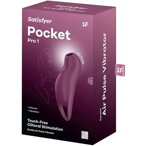 Вакуумний стимулятор Satisfyer Pocket Pro 1 - фото 5