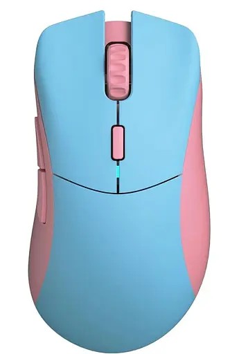 Мышь Glorious Model D Pro Skyline Wireless Gaming Mouse Pink/Blue Forge (GLO-MS-PDW-SKY-FORGE) Б/у - фото 1
