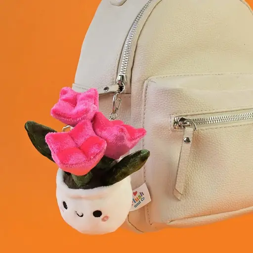 Мягкая игрушка-брелок "Цветочки" Plush and Co PLC25056, 10 см - фото 3