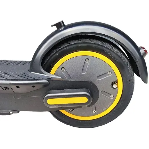 Електросамокат Kugoo G30 Max 600W 15Ah чорний, з переднім амортизатором, з надувними колесами - фото 4