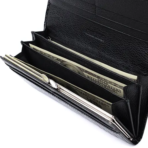 Кожаный женский кошелек ST Leather 18.5х9.5х2.5 см acs0029397 - фото 8