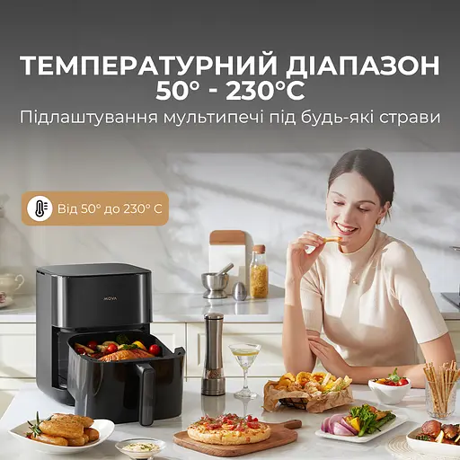 Мультипіч MOVA AeroChef FD10 Pro Black - фото 11