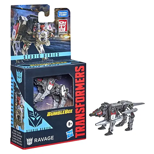 Робот-трансформер Hasbro Transformers Gen Studio S1 Ravage (F3135_F3138) - фото 4