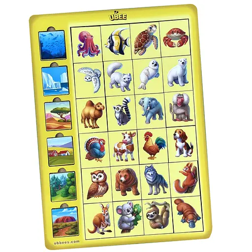 Дерев'яний дитячий сортер "Асоціації тварини" (ПСД300) PSD300