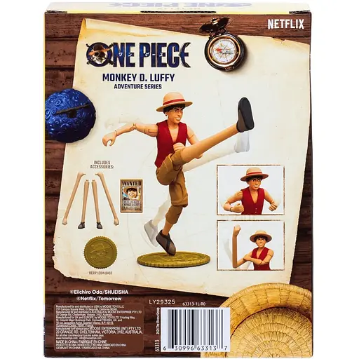 Коллекционная фигурка Moose One Piece Luffy с артикуляцией (63313) - фото 11
