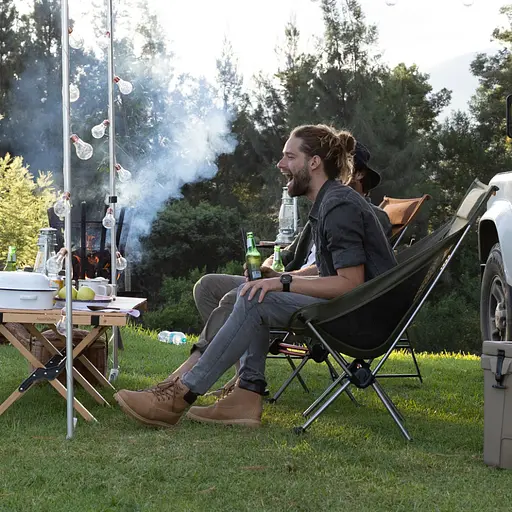 Стілець складаний ультралегкий Naturehike CNK2350JJ018 Stellaluna L02 оливковий - фото 4