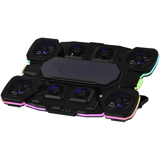 Охлаждающая подставка для ноутбука до 17.3 дюймов 2E Gaming CPG12 8xfans - фото 5
