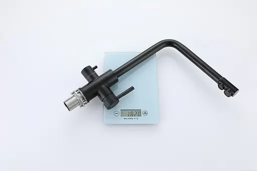 Смеситель для кухни с подключением к фильтру черный "Frosh" Nett FB-33 Черный - фото 9