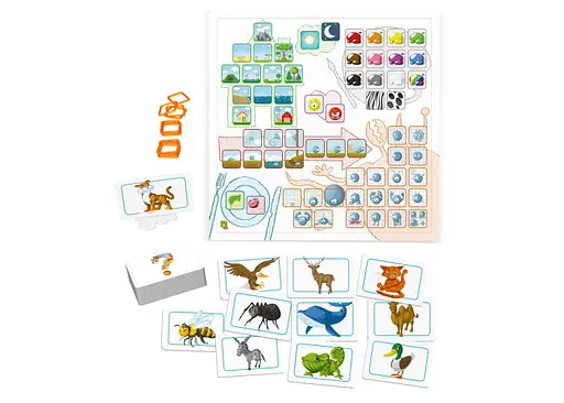 Настольная игра Rozum Концепт для детей: Животные (Concept Kids: Animals) (укр.) (CKA-UA01) - фото 5