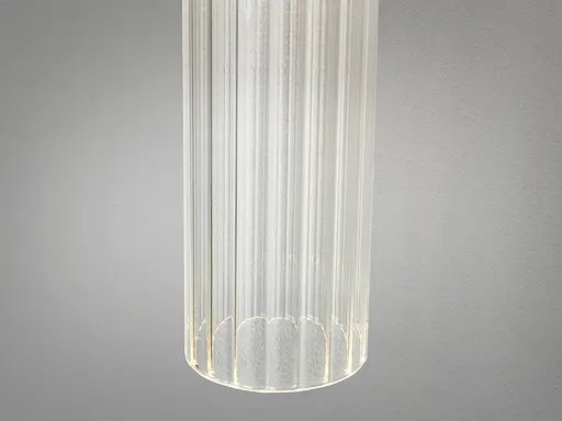 Настінне бра лофт F3763A золото дві лампи скло - фото 3