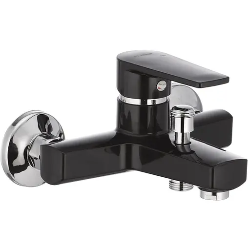 Смеситель для ванны PLAMIX Oscar-009 черный (без шланга и лейки) (PM0027) - фото 1