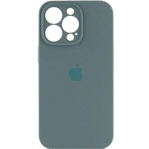 Чехол Epik Silicone Case Full Camera Protective AA для Apple iPhone 13 Pro Max 6.7 Зеленый/Pine green