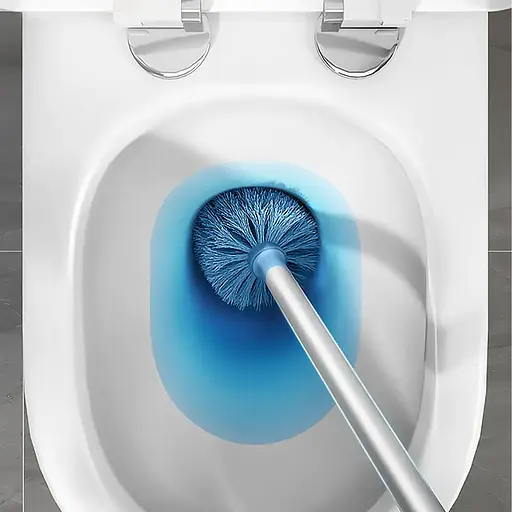 Йоржик для унітазу Joybos Hygienic з тримачем на стіну та знімним піддоном (JBS-MTS-9502-JGY) - фото 5