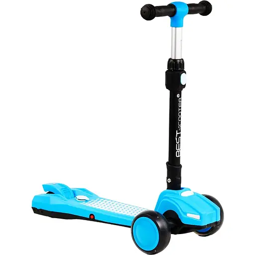 Самокат Best Scooter 60х16х67-79 см Блакитний 000231315