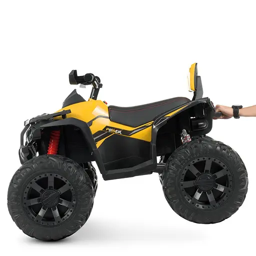 Електромобіль дитячий Bambi Квадроцикл M 4795EBLR-6 з пультом управління Жовтий - фото 2