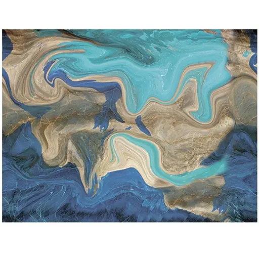 Самоклеящаяся виниловая плитка набор (6 рулонов) 3600х2800х2мм Голубой SW-00001449 - фото 1