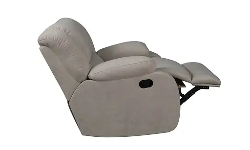 Крісло Ремо з гойдалкою та механічним реклайнером бежеве - фото 7