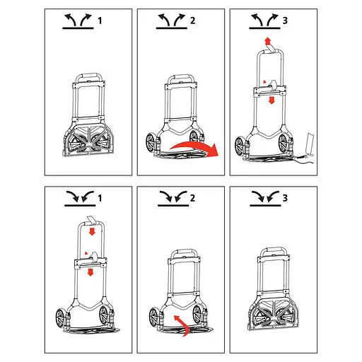 Тележка Stanley грузовая складная (SXWT-FT582) - фото 14