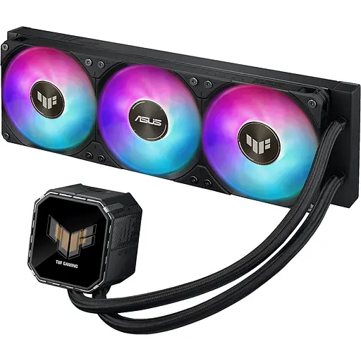 Система водяного охолодження Asus TUF Gaming LC III 360 ARGB LCD Black (90RC01A1-B0EAY0) [143435] - фото 2
