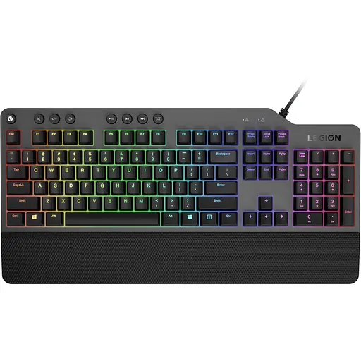 Клавіатура Lenovo Legion K500 RGB USB UA Black (GY41L16650) - фото 1