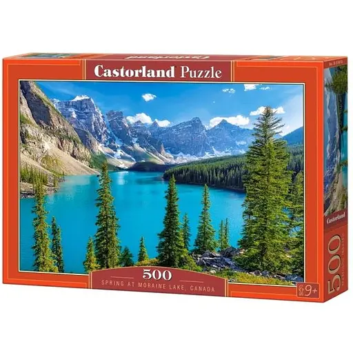 Пазл Castorland Весна на озере Морейн Канада 500 эл. (B-53810)