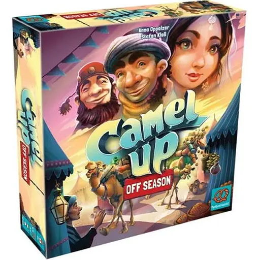 Настольная игра Plan B Games Верблюды, вперед! В межсезонье (Camel Up: Off Season) (англ.) + QR-код на укр. правила (PZE20090EN) - фото 1