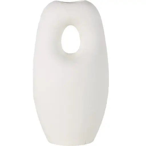 Ваза Ardesto Midori 12.7х10х23 см белая (AR3822W) - фото 1