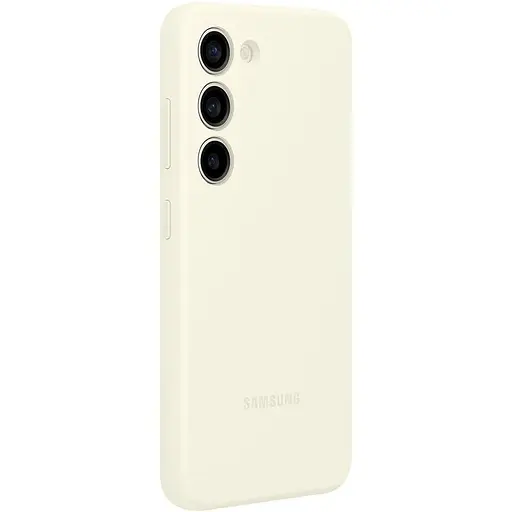 Оригінальний силіконовий чохол Samsung для Galaxy S23 Plus (6.6") Samsung Silicone Case EF-PS916TUEGRU Cotton - фото 2