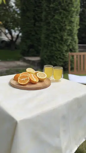 Водовідштовхувальна скатертина Мармур пісочний 120х120 см (+ 2 серветки 30х40 см) - фото 6