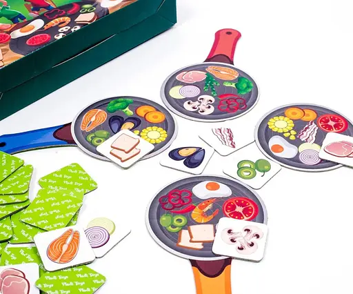 Настільна гра на швидкість Сковорідки VT2309-01 укр. мовою - фото 3