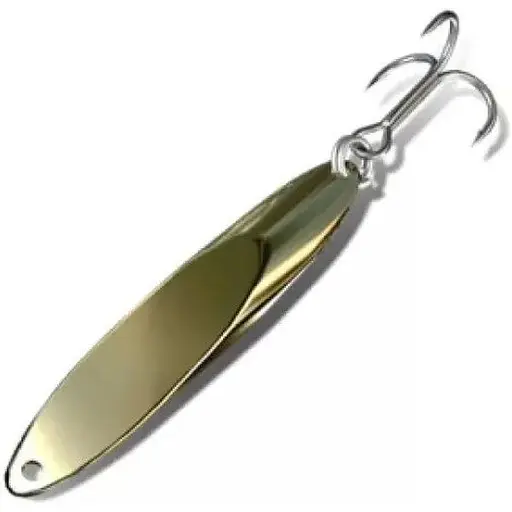Блешня Viverra ASP вольфрамова 14 g spoon #8 Treble Hook Gold (1102-MI-UA-TS12-GLD)