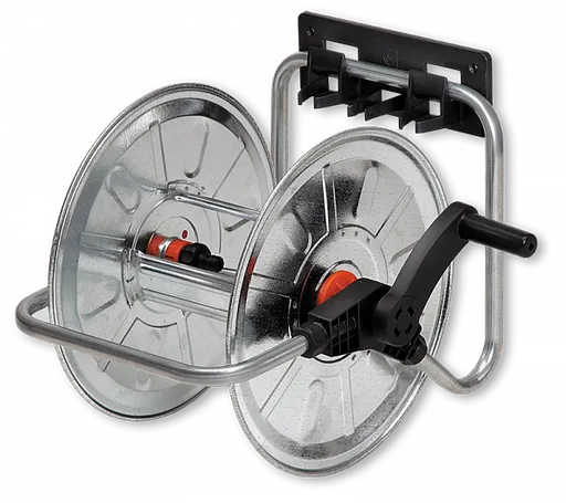 Котушка для шланга настінна Bradas ZINCATO переносна 1/2'' 50 м AG131 - фото 1