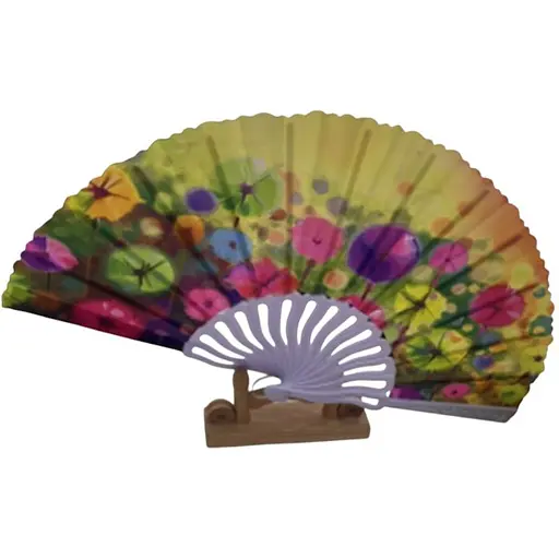 Аксессуар веер Цветы C2834 (в ассортименте)
