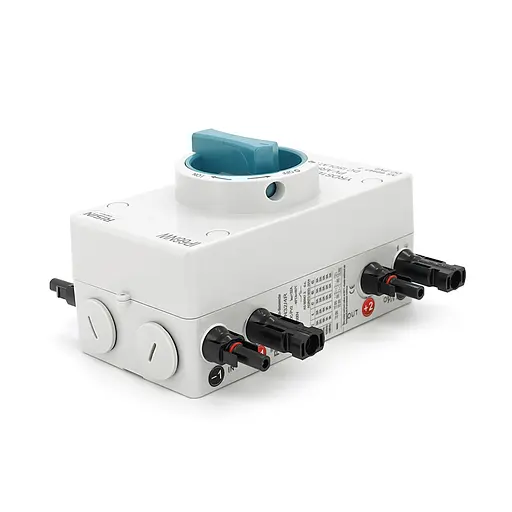 Ручний вимикач Risin 1000V 32A 2St IP66 вхід ліво-право Grey - фото 4